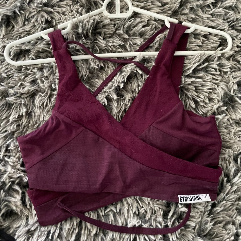 gymshark wrap bra